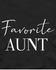 Marškinėliai Favorite aunt Marškinėliai Favorite aunt